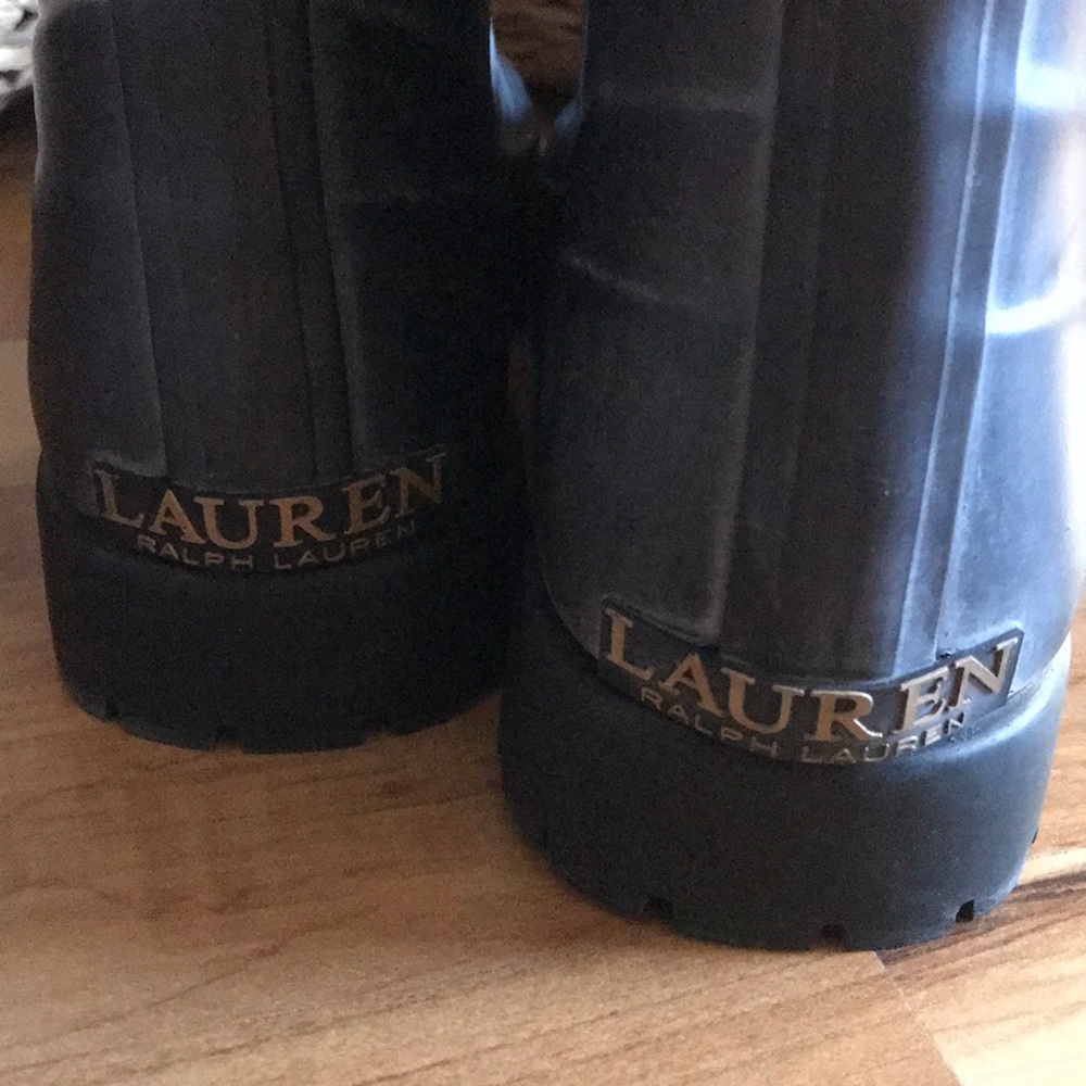 Ralph Lauren Leopard Rain Boots